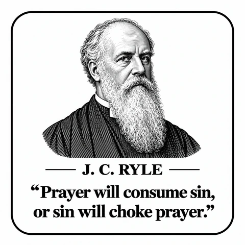 Original portrait and quote design: J. C. Ryle