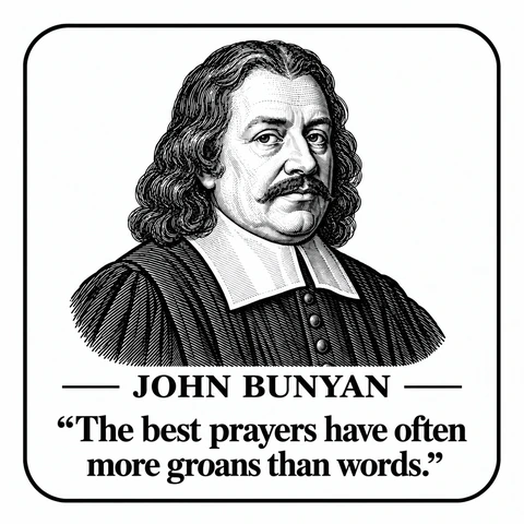 Original portrait and quote design: John Bunyan