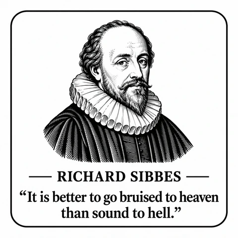 Original portrait and quote design: Richard Sibbes