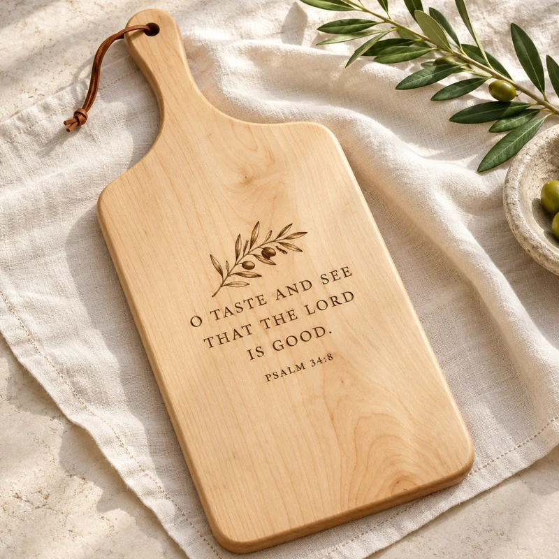 Taste and see · maple paddle board