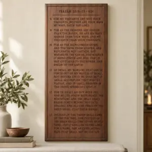 Isaiah · the Word that accomplishes