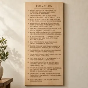 Psalm 91 · refuge and trust